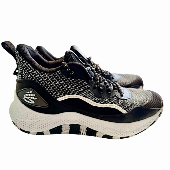 Under Armour Curry 3Z 24 UA Black Halo Grey Men Basketball Shoes 3027626-001 main image 6